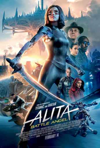 Movie poster for Alita: Battle Angel