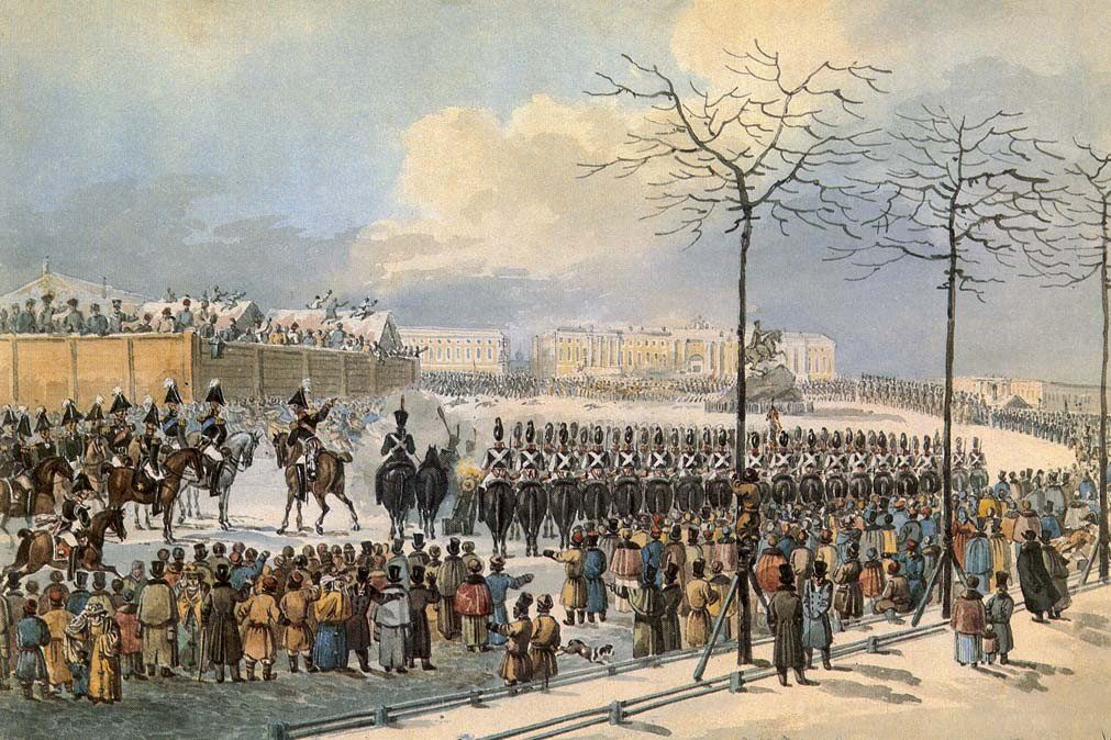 Painting of Russian Decembrists