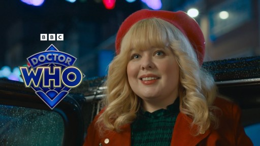 Doctor Who Christmas Special 2024 showing the character Joy.