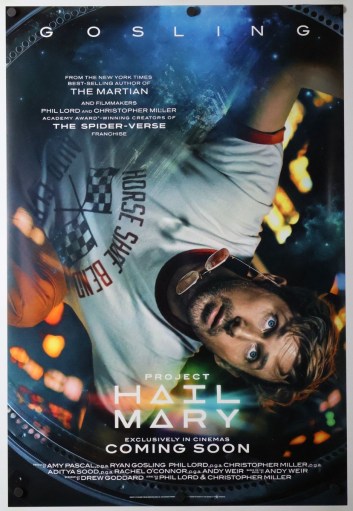 Project Hail Mary showing Ryan Gosling in a spacecraft