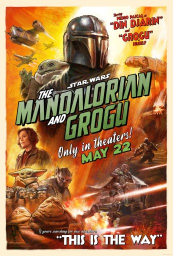 Poster for The Mandalorian and Grogu